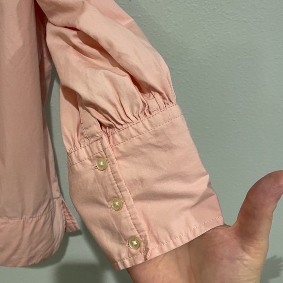 Free Assembly boho Pink peasant blouse with balloon sleeves. Size XL - Picture 4 of 6